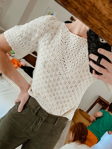 Sezane Lalia top. Wearing a small, size up for a roomier fit. 

#LTKFestival #LTKSeasonal