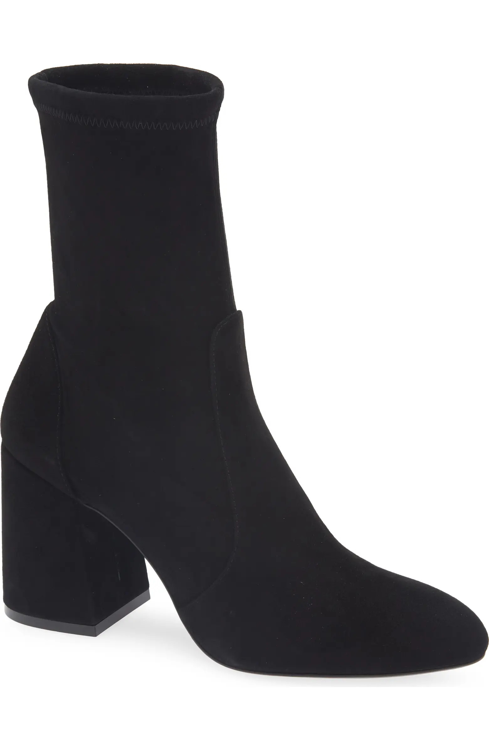 Stuart Weitzman Essentialist Stretch Bootie (Women) | Nordstrom | Nordstrom