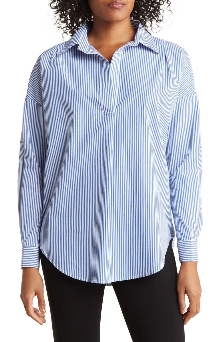 Oversized Poplin Tunic Shirt | Nordstrom Rack