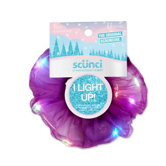 scunci I Light Up Original Scrunchie Hair Elastic | Target