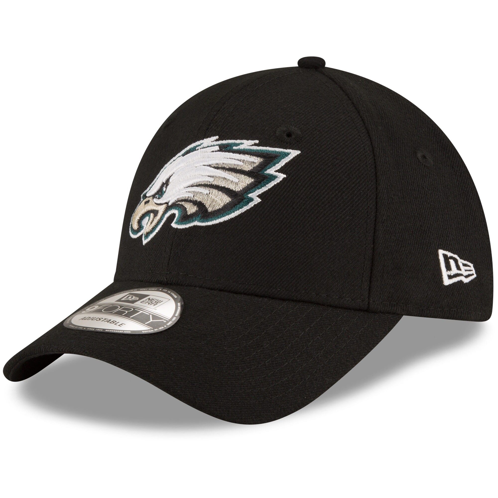Philadelphia Eagles New Era The League 9FORTY Adjustable Hat - Black | Fanatics