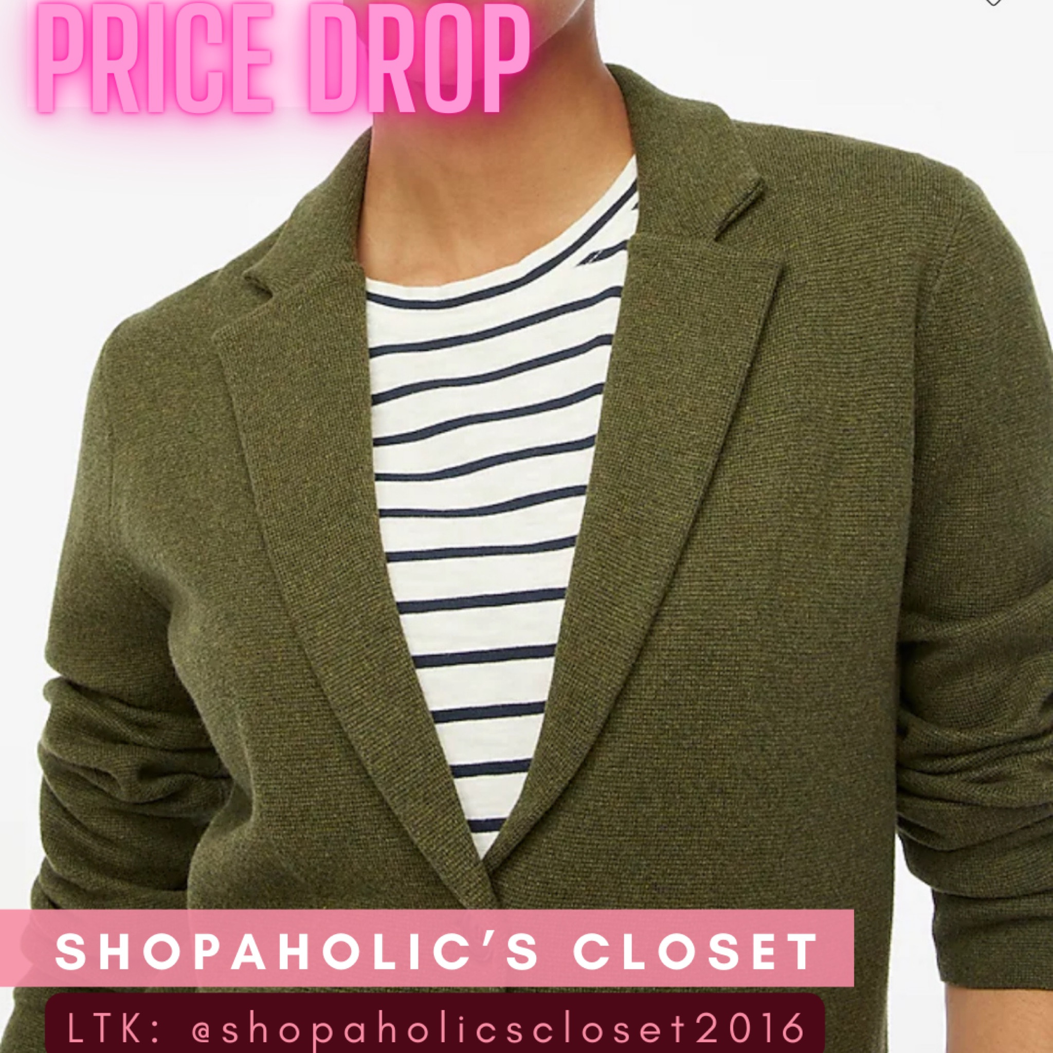 Price drop 🚨
$59.50

#shopdeescloset #shopaholicscloset

#LTKSaleAlert #LTKWorkwear #LTKStyleTip