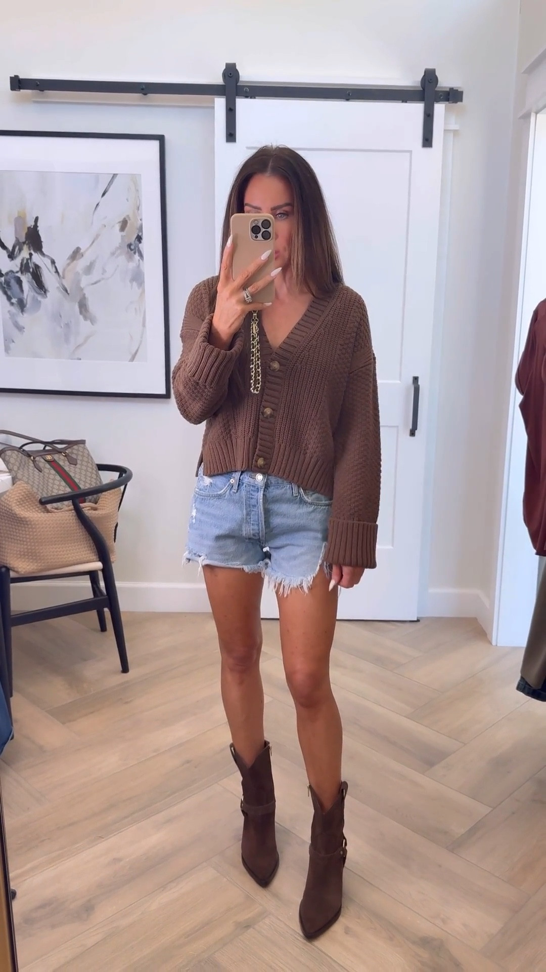 Loving this chunky brown cardigan for fall on sale today wearing size small comes in a variety of colors
Full outfit ideas for every day 


#LTKSeasonal #LTKOver40 #LTKStyleTip