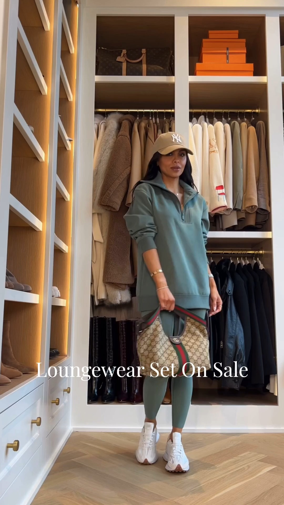These target fall finds look designer
Target green lounge set / fall activewear 
School dropoff outfit
Save 10% off!