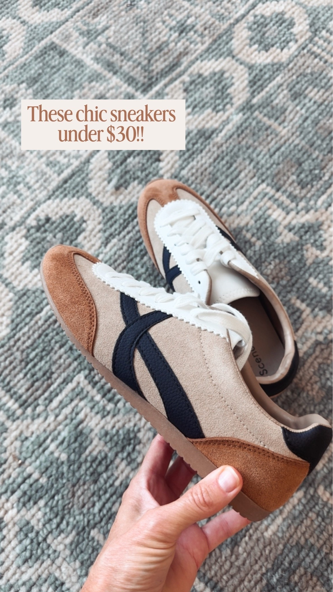 The cutest sneaker in a streamline shape for pairing with jeans, skirts & trousers! Under $30!!

#LTKOver40