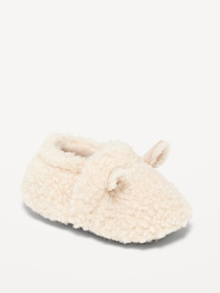 Unisex Critter Sherpa Slippers for Baby | Old Navy (US)