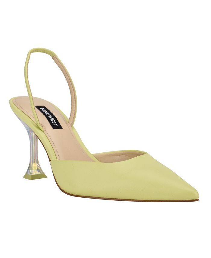 Women's Happy Pointed Toe Sling Back Pumps | Macys (US)