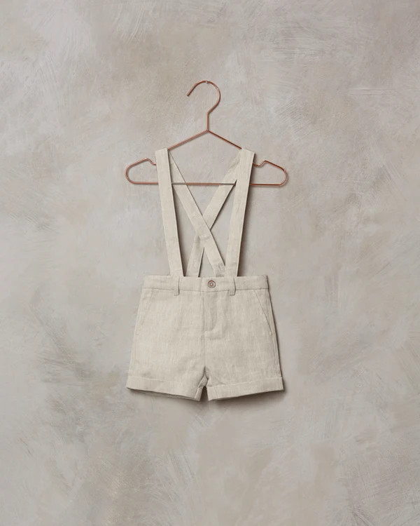 suspender short | linen | Noralee