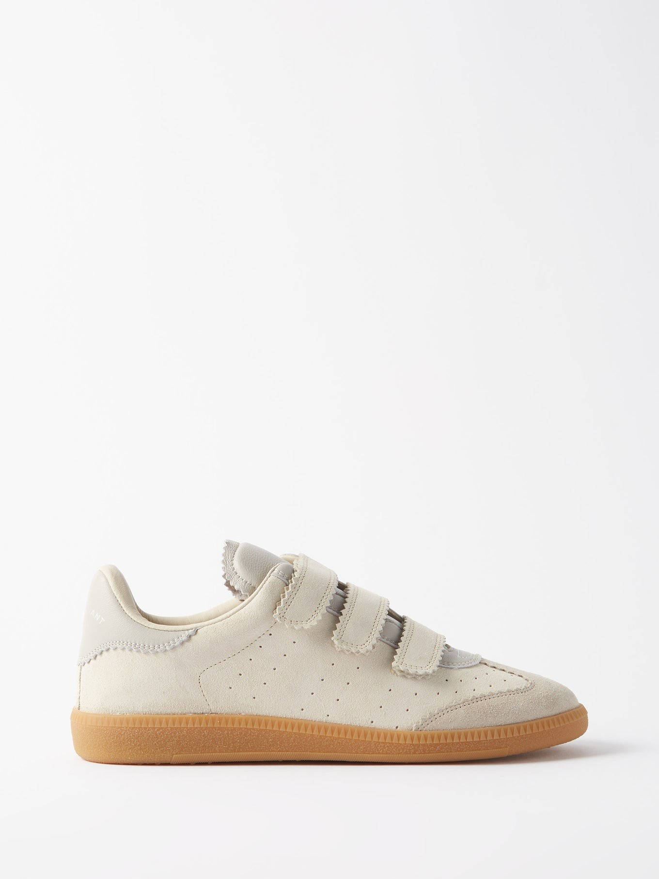 Beth velcro-strap leather and suede trainers | Isabel Marant | Matches (US)