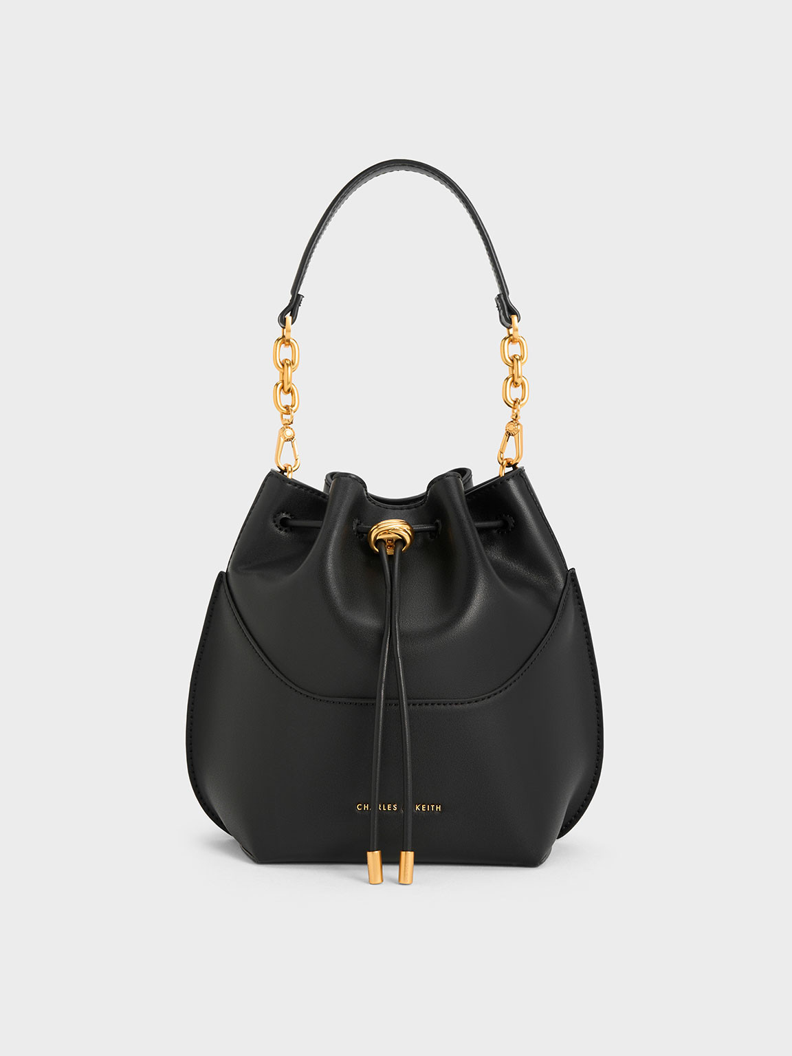 Cassiopeia Bucket Bag
 - Black | Charles & Keith US