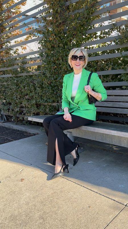 There's a spring in my step this Monday! And it's not just because Spring is on its way. I'm looking forward to the gorgeous spring/summer fashion and the fabulous colors for the season like this bold green blazer. There are a lot of gorgeous green pieces in stores right now, and it’s not just because we’re getting close to St. Patrick’s Day! 🍀

Today, I’m sharing a perky green blazer from Talbots that will instantly update your wardrobe, plus three ways to wear it to look modern and chic. The best part is, it’s 25% off! 


#LTKSeasonal #LTKSpringSale #LTKover40