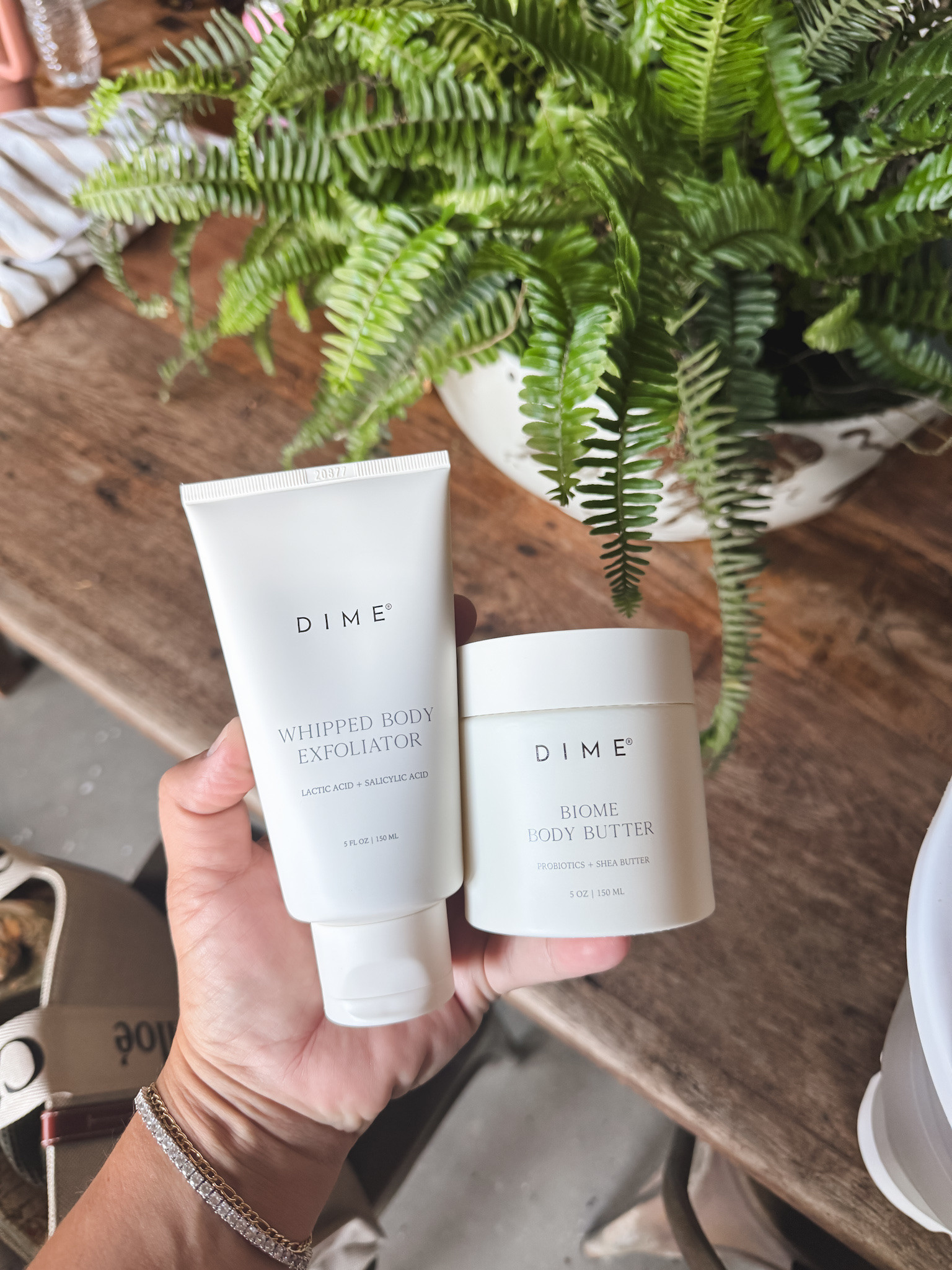 Dime body butter and body exfoliator for the smoothest skin. 

#LTKBeauty