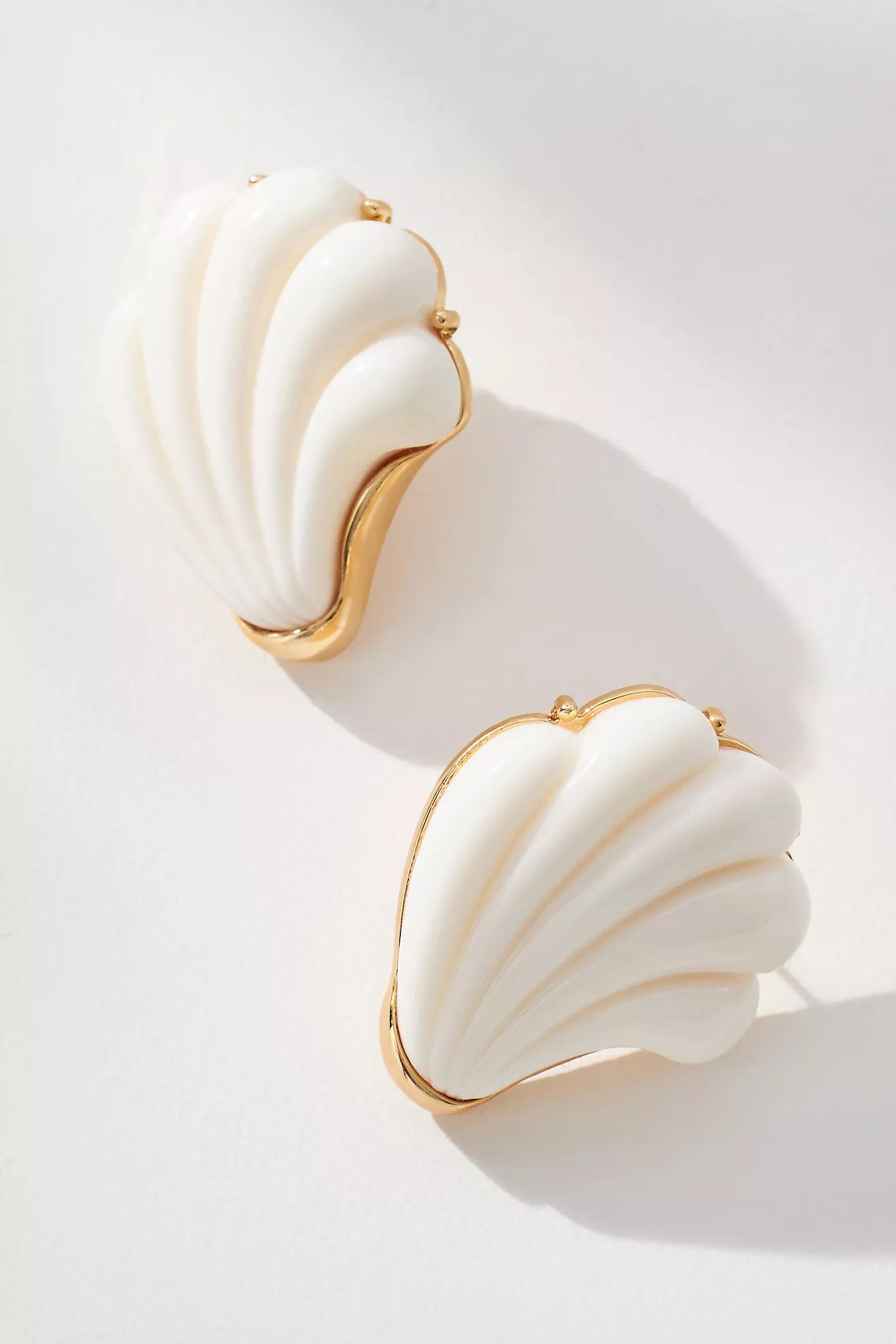 Shell Icon Post Earrings | Anthropologie (US)