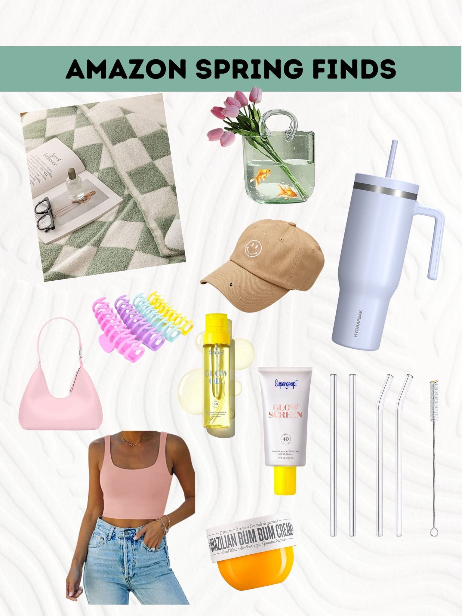 Spring Amazon Finds, beauty, skincare, SPF, fashion, home, Stanley cup dupe, glass straws

#LTKhome #LTKbeauty #LTKunder50