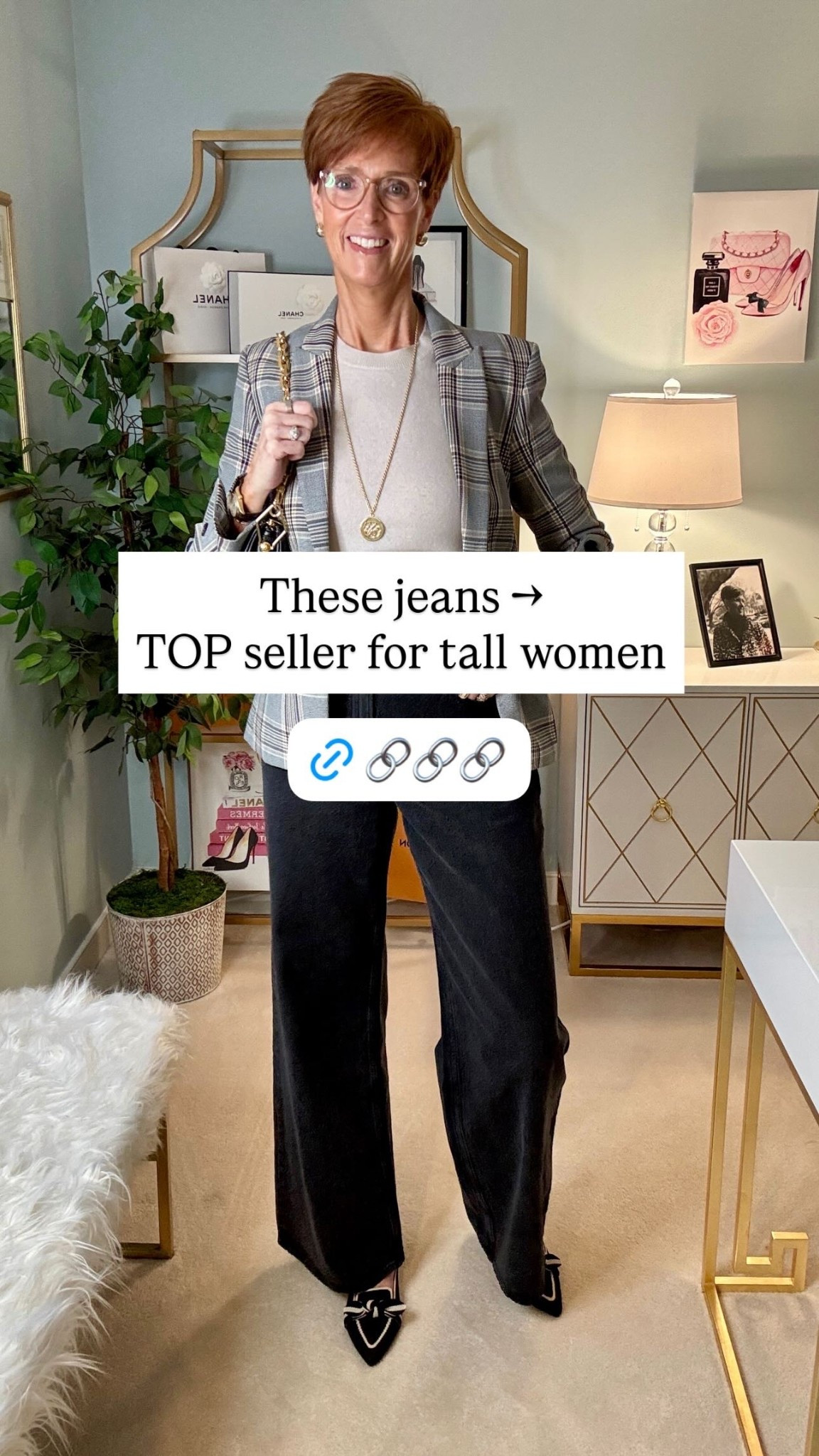 These jeans → 
TOP seller for tall women

#LTKTall #LTKootd #LTKOver40