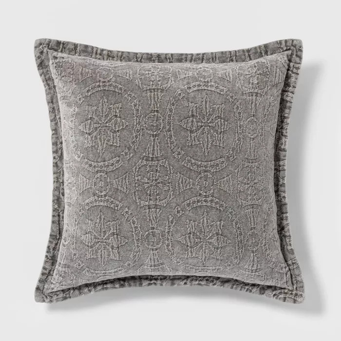 Washed Chenille Pillow - Threshold™ | Target