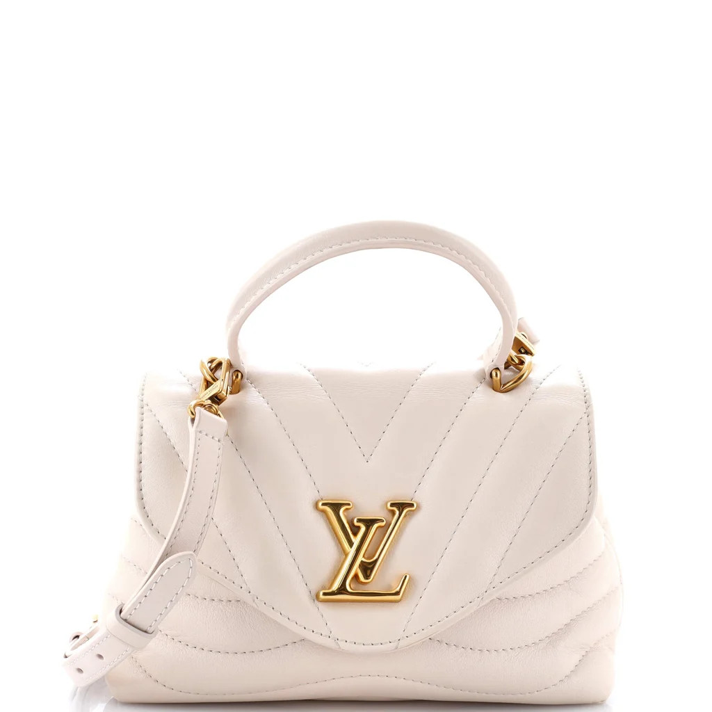 Louis Vuitton New Wave Hold Me Top Handle Bag Quilted Leather Neutral 3603711 | Rebag