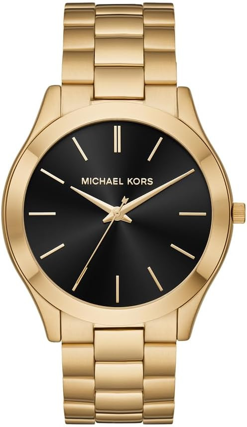 Michael Kors Oversized Slim Runway Men's Watch, Stainless Steel Watch for Men | Amazon (US)