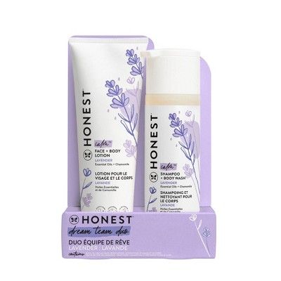 The Honest Company Calm Shampoo + Body Wash and Lotion Duo - Lavender - 18.5 fl oz | Target