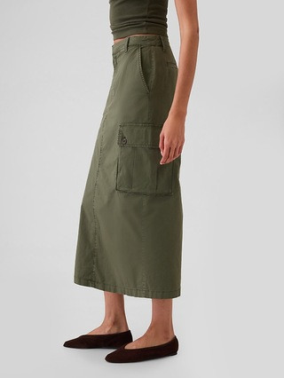 Utility Cargo Midi Skirt | Gap (US)