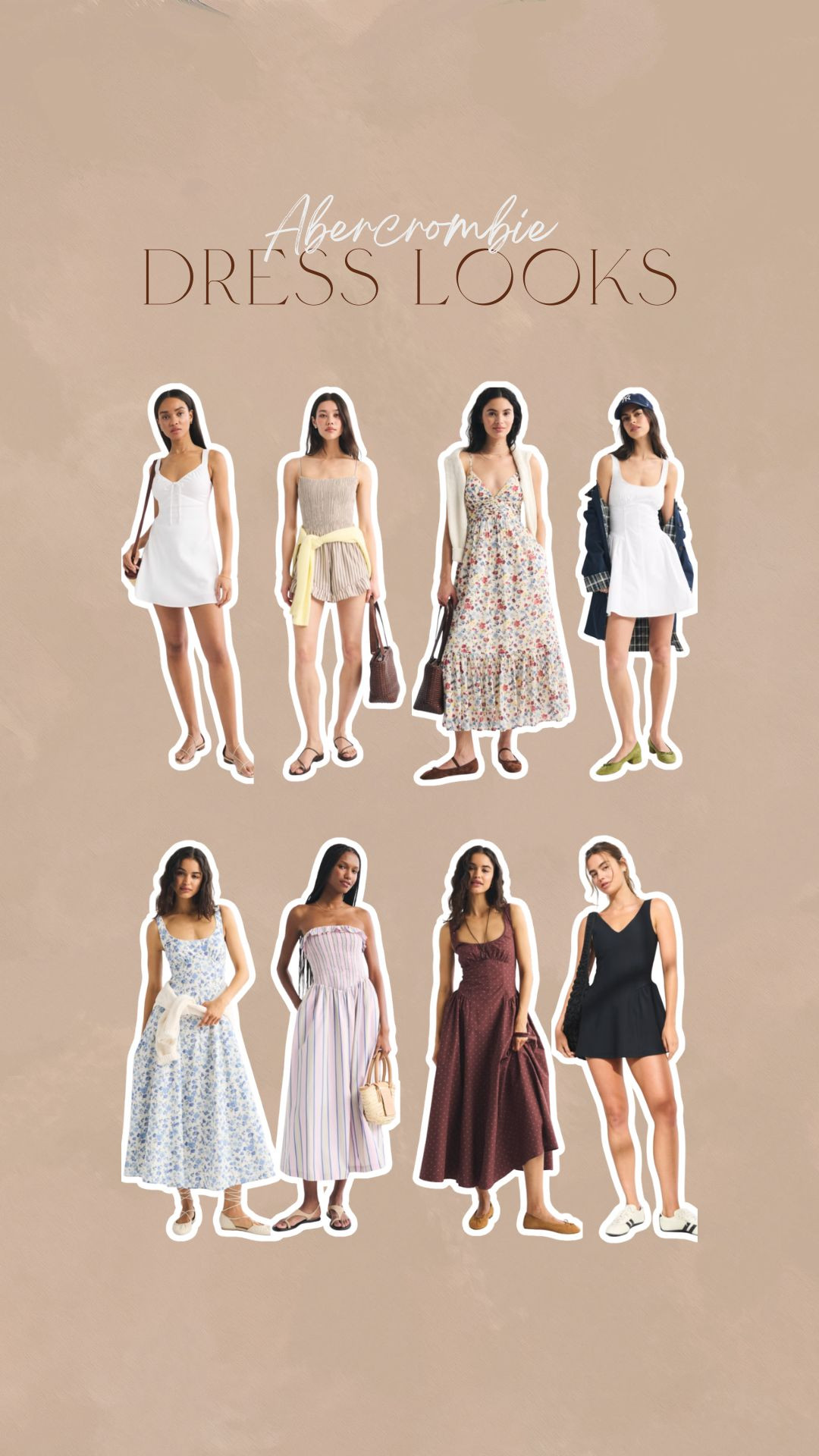 Abercrombie new dress looks !! 

 #LTKSeasonal #LTKBeauty