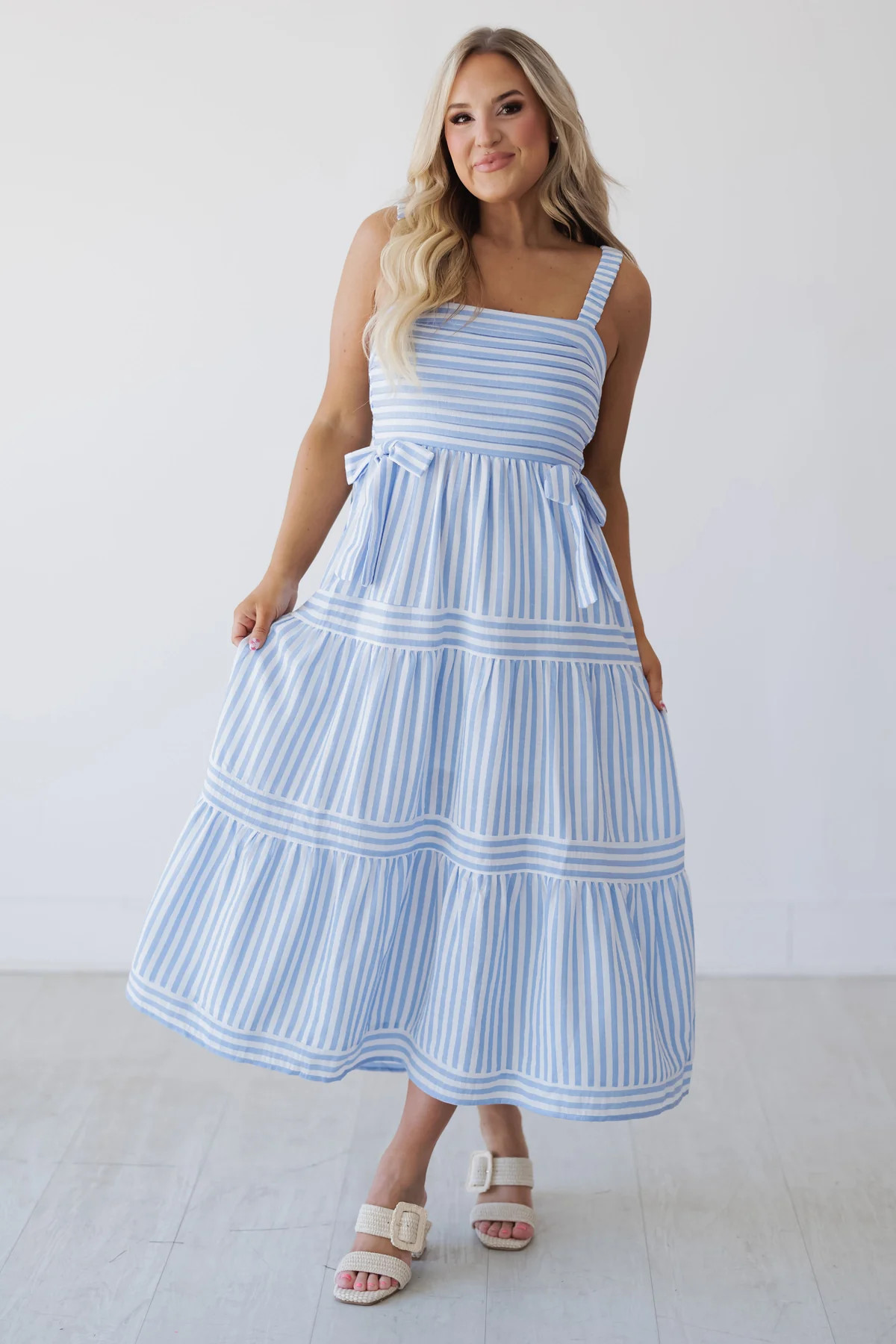 Athena Dress - Blue | Landry Kate