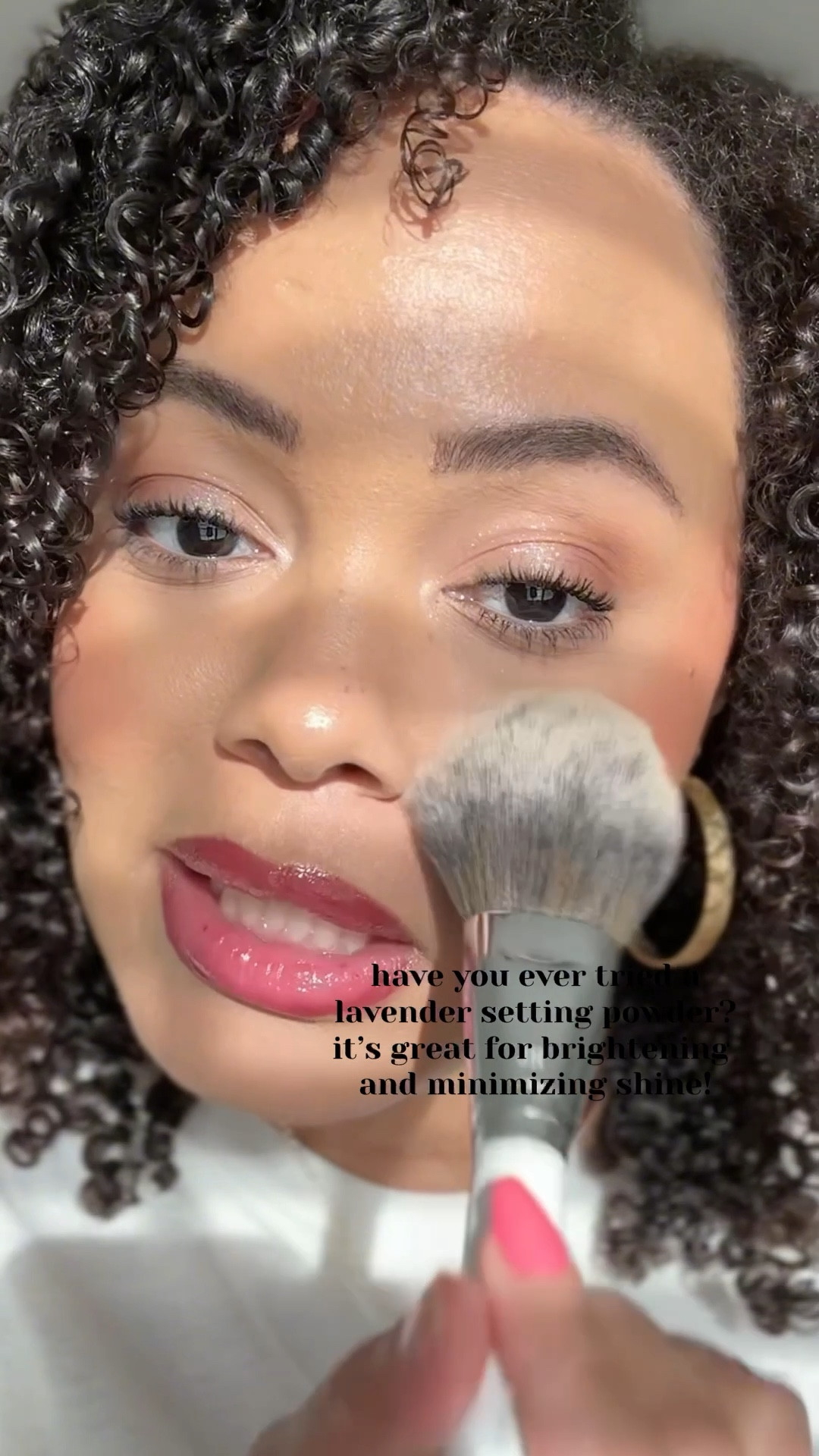 Lavender setting powder perfect for touch ups on the go! Setting powder for all skin types!

#LTKBeauty #LTKgrwm #LTKmorningroutine