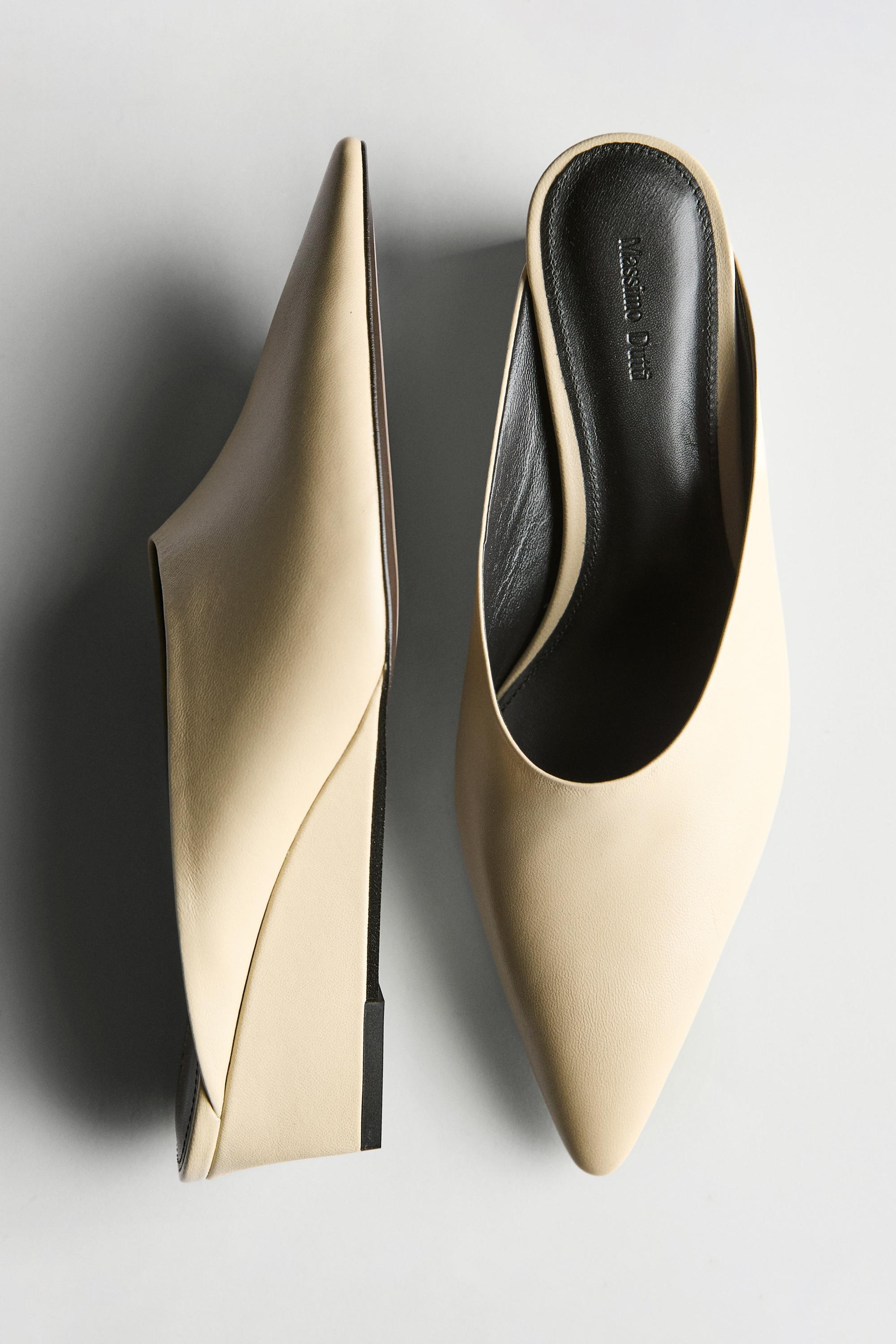 Keilabsatz-Mules | Massimo Dutti DE