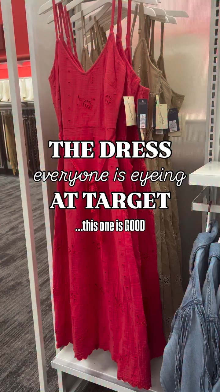 Say NEED IT to shop ✨ only seeing the pink/red online for now!

This dress was literally the center of attention at my store! This one is going to be a popular one 🙌🏻 it’s perfect! 

#summerstyles #targetstyle