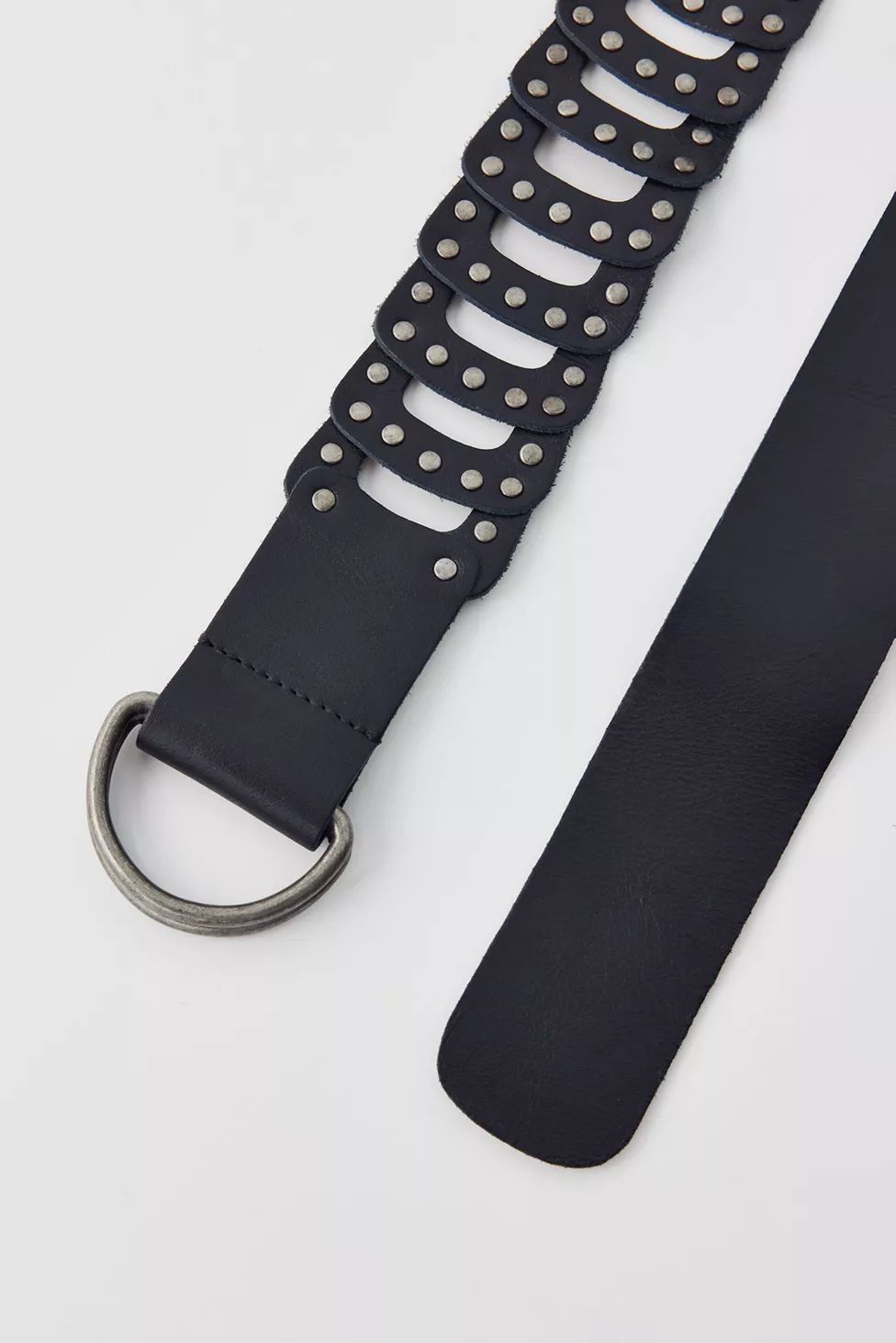 Open Loop Studded Leather Belt | Urban Outfitters (US and RoW)