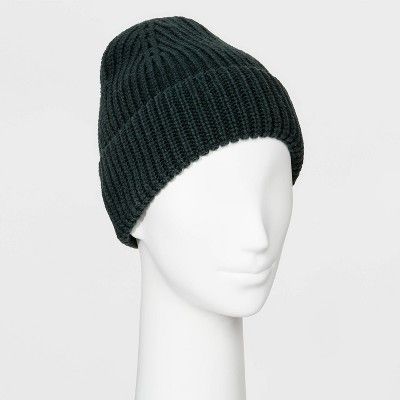 Women's Shaker Stitch Knit Cuff Beanie - A New Day™ One Size | Target