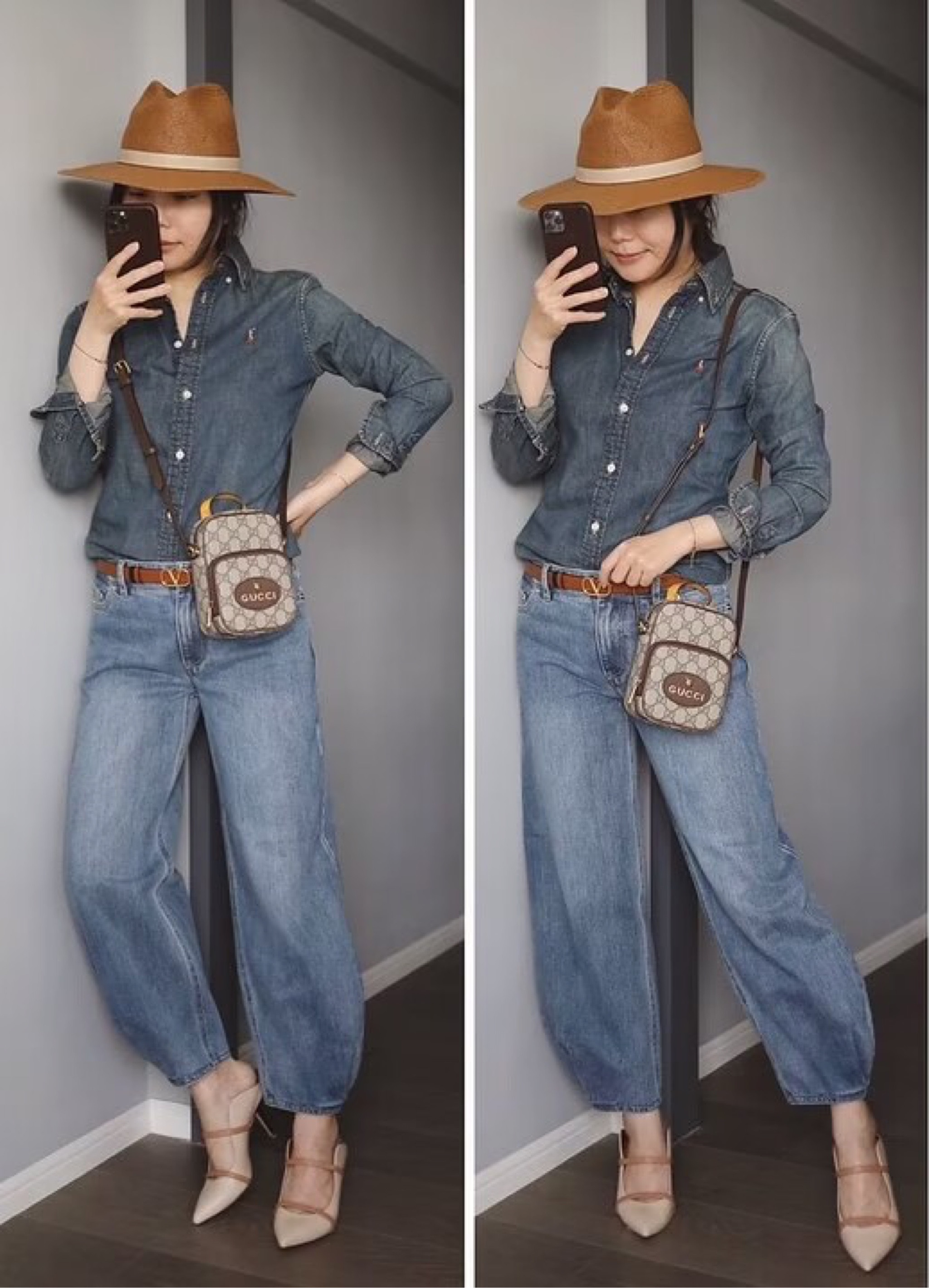  GUCCI Neo Vintage GG canvas Mini bag，Gucci非常可愛的虎頭小包，可以裝得下短夾手機沒問題，背帶可調整，我調到最短滿剛好，定價在Gucci 包裡面可以說是相當親切了，放在男裝部但是女生完全可以背啊。
#LTKtaiwan #LTKasia

#LTKitbag #LTKstyletip