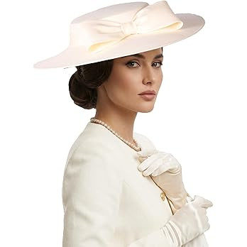 Fascinators Women Wide Brim 20s 50s Derby Pillbox Hat Bowknot Cocktail Tea Party Church Dress Hat... | Amazon (US)