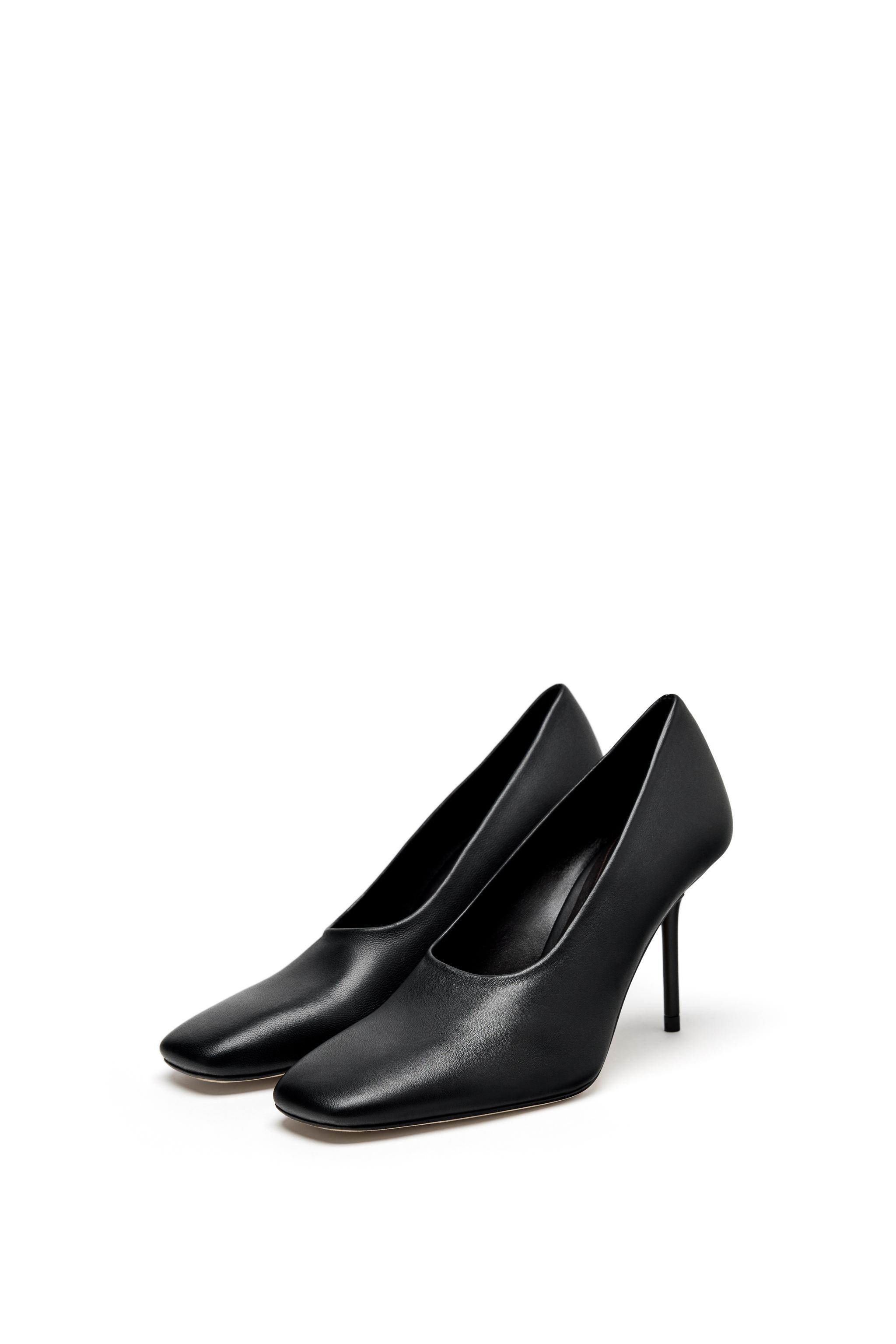 LIMITED EDITION LEATHER HEELS | Zara US