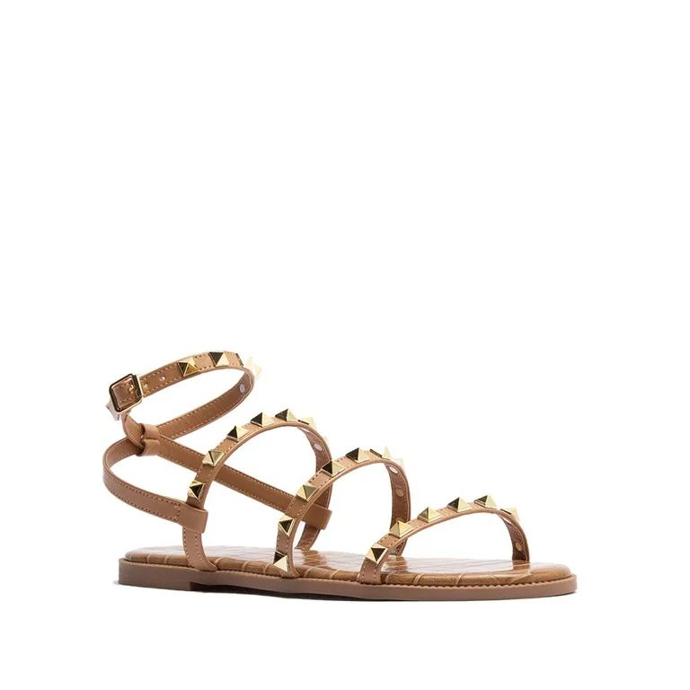 Hillcrest Studded Gladiator Sandals | Walmart (US)