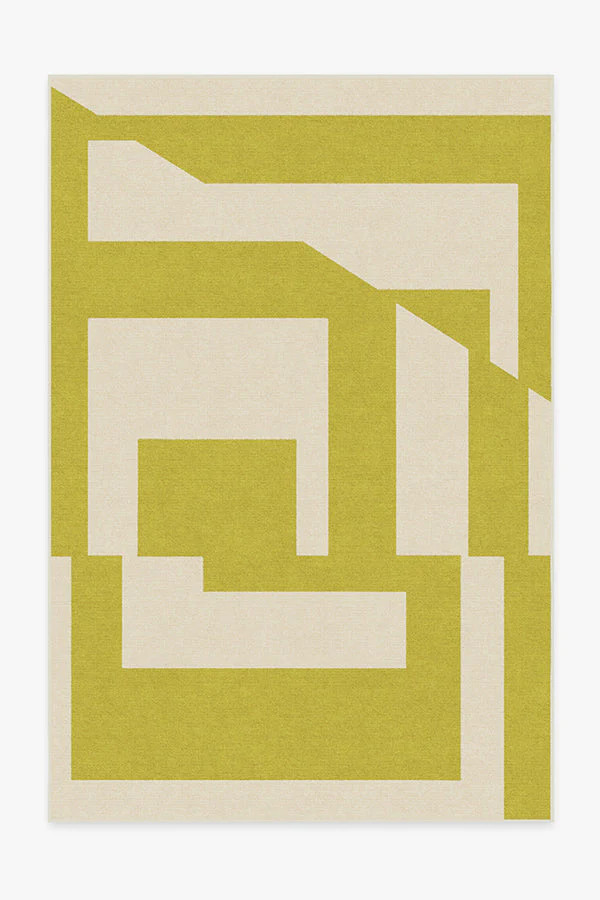 Moden Chartreuse Rug | Ruggable | Ruggable