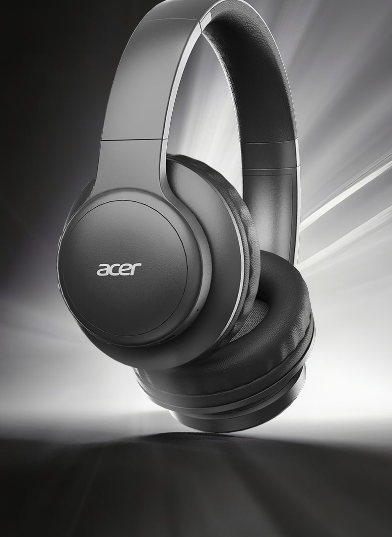 Acer - Wireless Headphones with Deep Bass, Stereo, Hi-Fi Sound Quality, Noise Cancelling for Calls, and Gaming | Best Buy U.S.