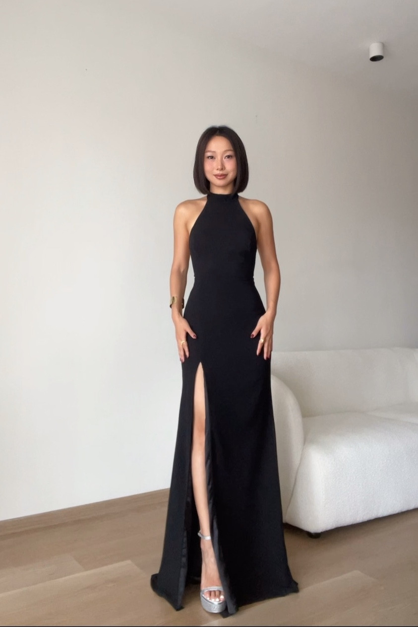 black maxi dress of my dreams🖤


wedding guest dress, classy style, gown, black backless slit detail, formal dresss#LTKVideo 

#LTKSeasonal #LTKFindsUnder100