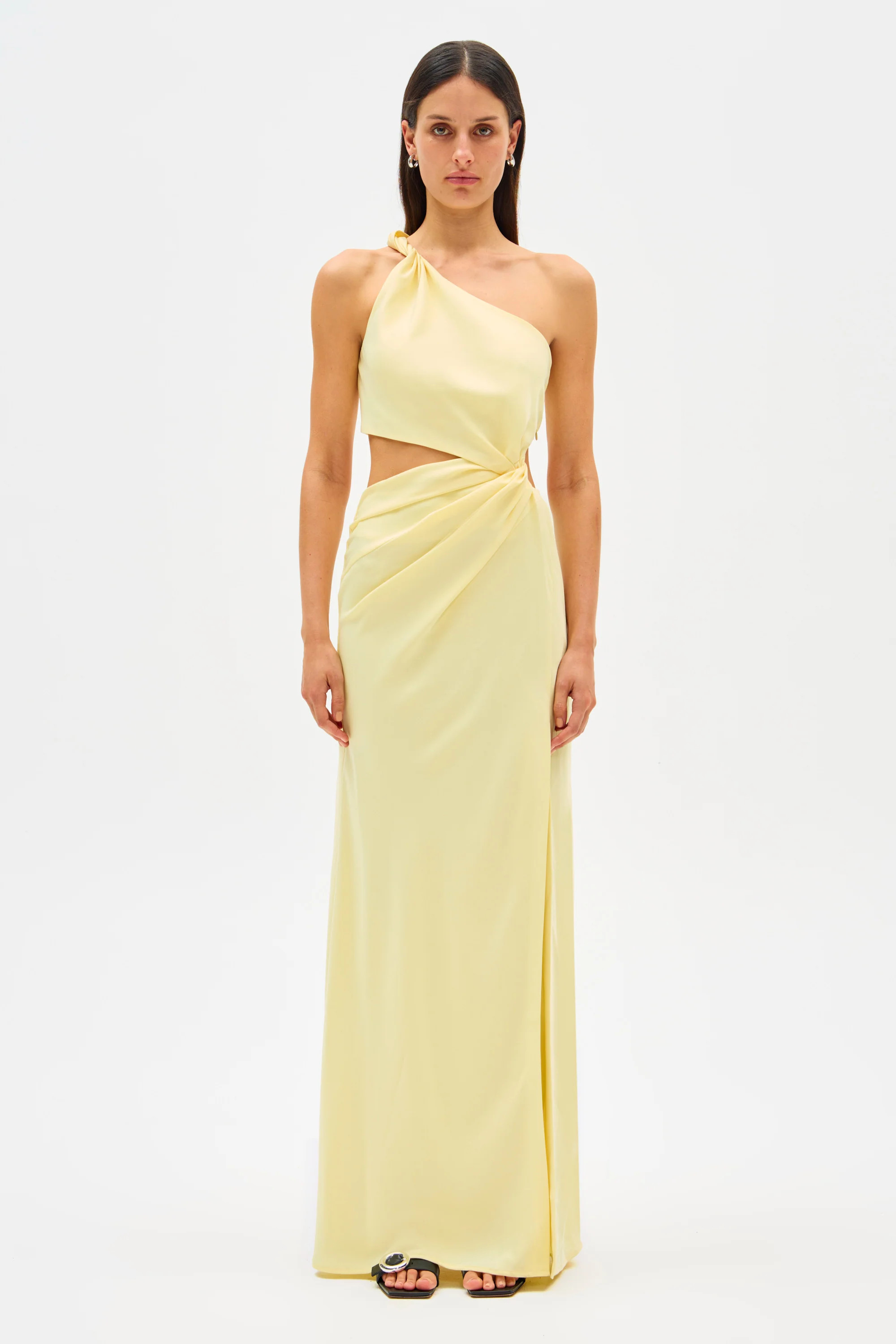 KRISTIN SATIN GOWN | MISHA