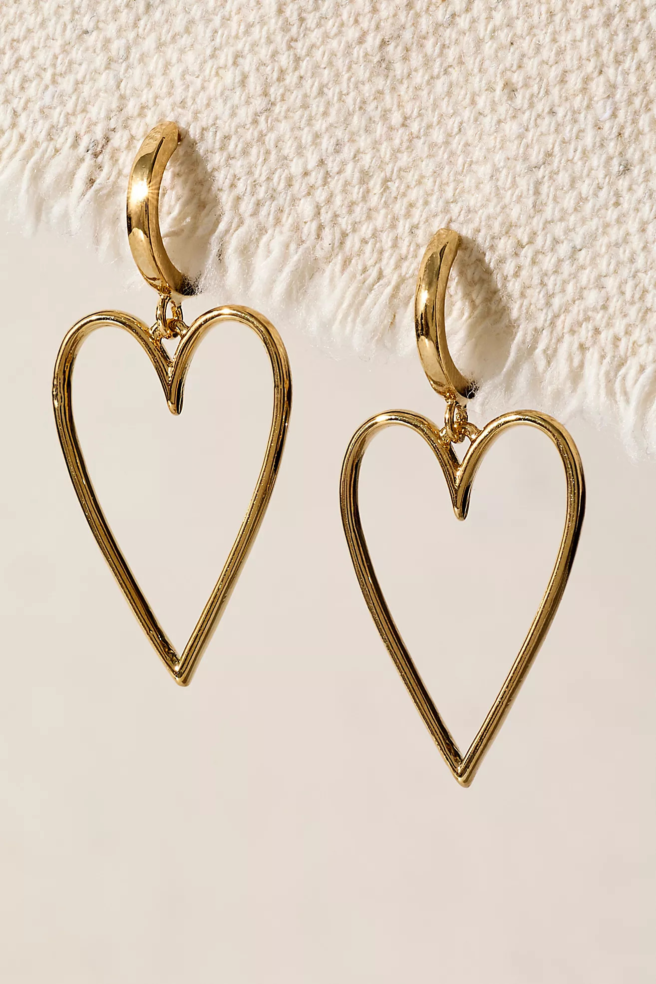 Lover's Tempo Lovestruck Heart Hoops | Free People (Global - UK&FR Excluded)