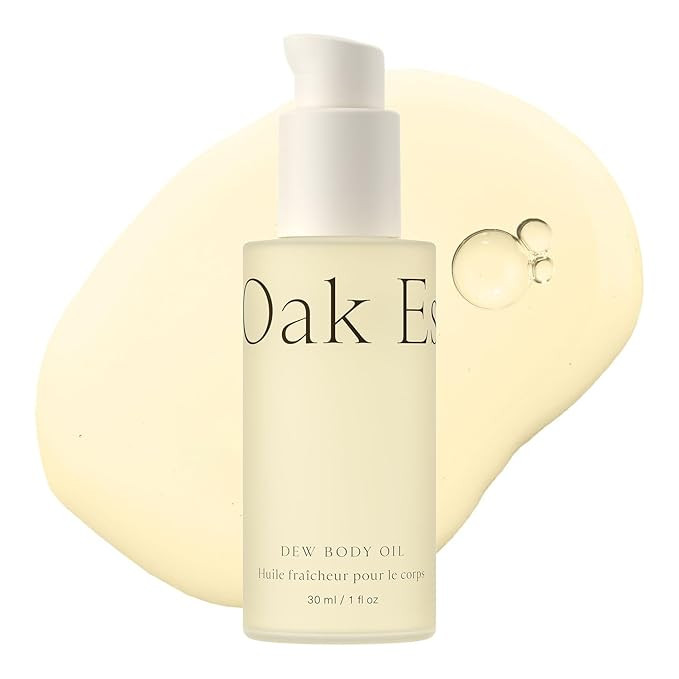 Amazon.com : Oak Essentials Dew Body Oil, Hydrating Dry Body Oil for Women, Fast-Absorbing, Non-G... | Amazon (US)