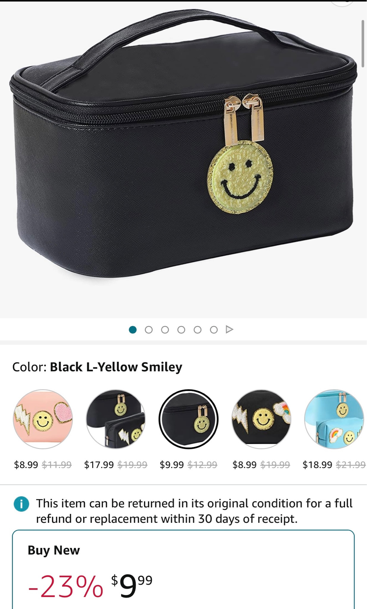 🚨Deal of the Day🚨 Stoney Clover Dupe! Makeup Bag Cosmetic Bag Travel Case #traveltote #smileyfacepatch #stoneycloverdupe #makeupbag #cosmeticbag #makeup #salealert #valentinesday

#LTKbeauty #LTKGiftGuide #LTKsalealert