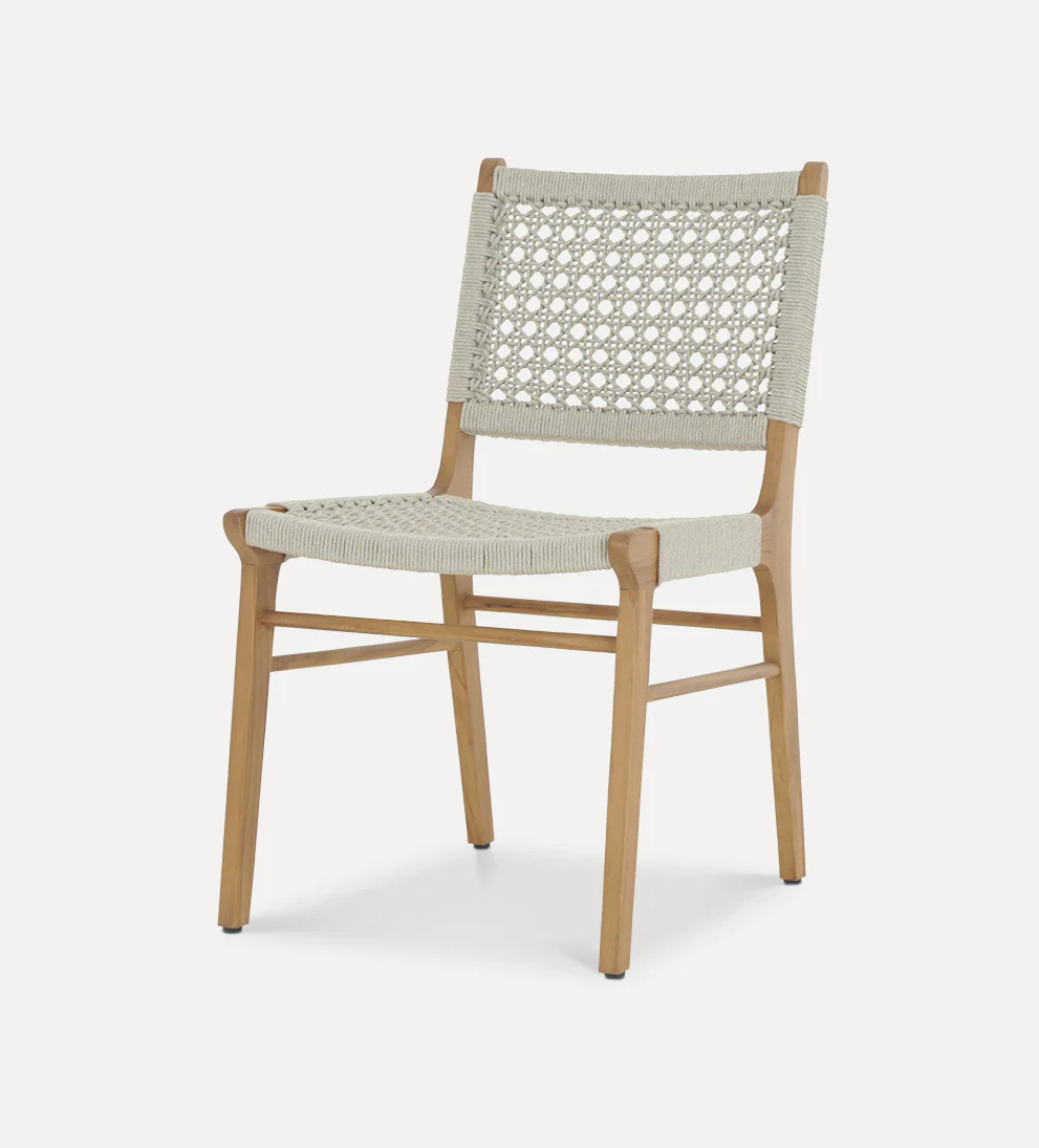Laura Outdoor Dining Chair Natural | Le Maé by Lindye