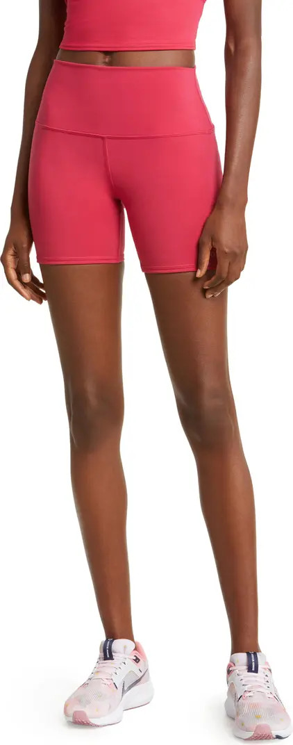 Airbrush High Waist Bike Shorts | Nordstrom
