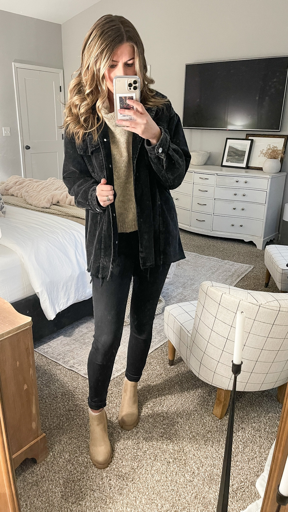 Two of my favorite pieces of winter. I have been wearing this shacket on repeat! Love these Amazon finds 🙌🏼

#LTKstyletip #LTKfit #LTKFind