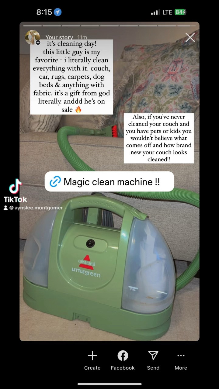 Carpet/rug/couch/car/pet cleaner is the ultimate all in one gadget you NEED NOW!

#LTKU #LTKSummerSales #LTKHome