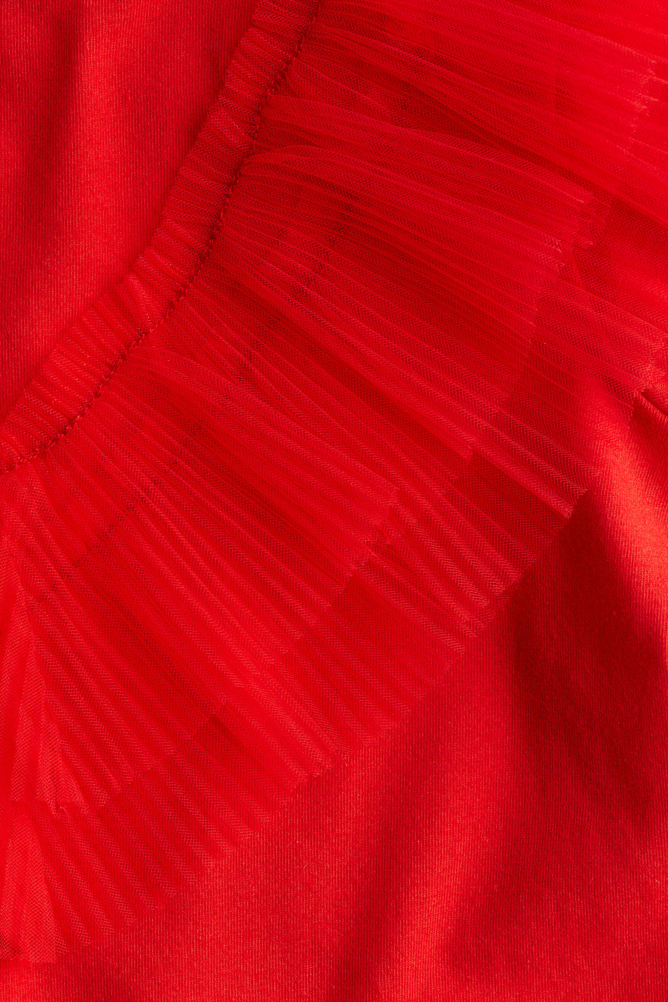 Flounce-Trimmed Cotton Top | H&M (US + CA)