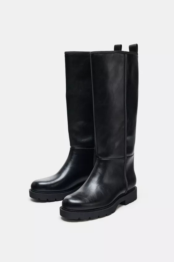 TOPSTITCHED BOOTS | Zara DE