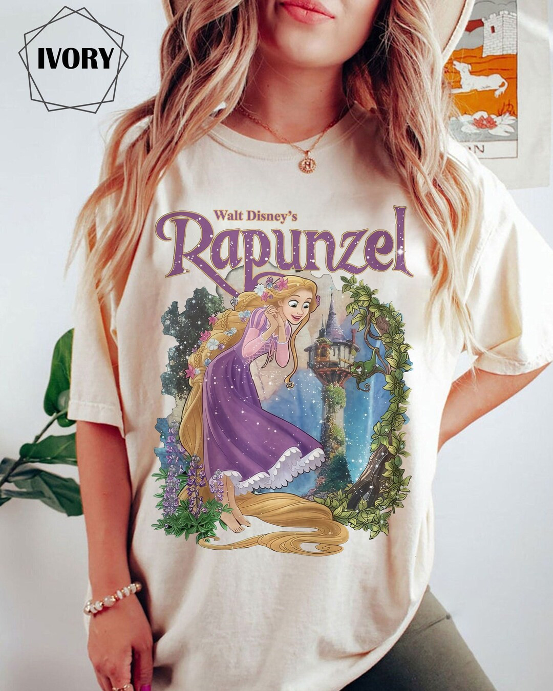 Disney Tangled Princess Comfort Colors Shirt, Rapunzel Comfort Colors Shirt, Disney Rapunzel Matc... | Etsy (US)