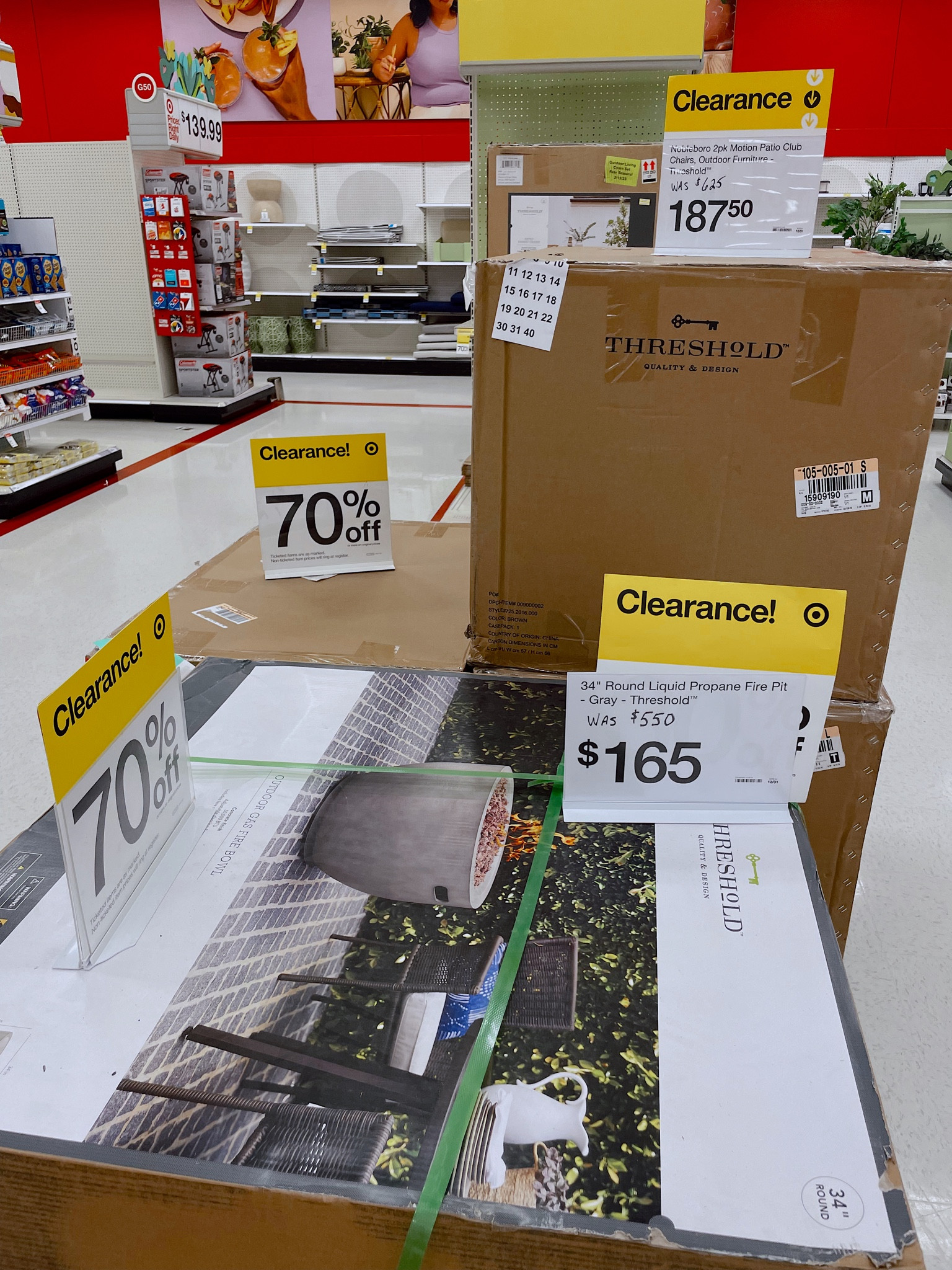 70% patio furniture at target!!